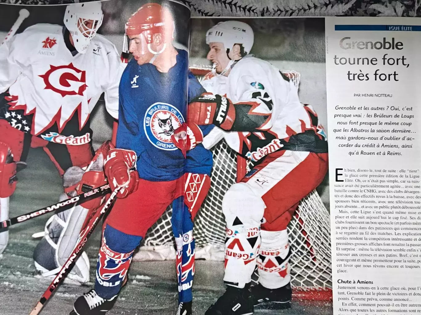 ЖУРНАЛ ХОККЕЙ НХЛ 1997 NHL HOCKEY MAGAZINE #22 POSTER 3