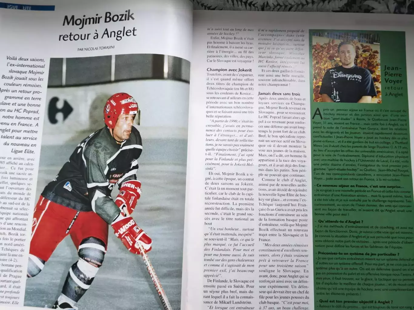 ЖУРНАЛ ХОККЕЙ НХЛ 1997 NHL HOCKEY MAGAZINE #22 POSTER 4