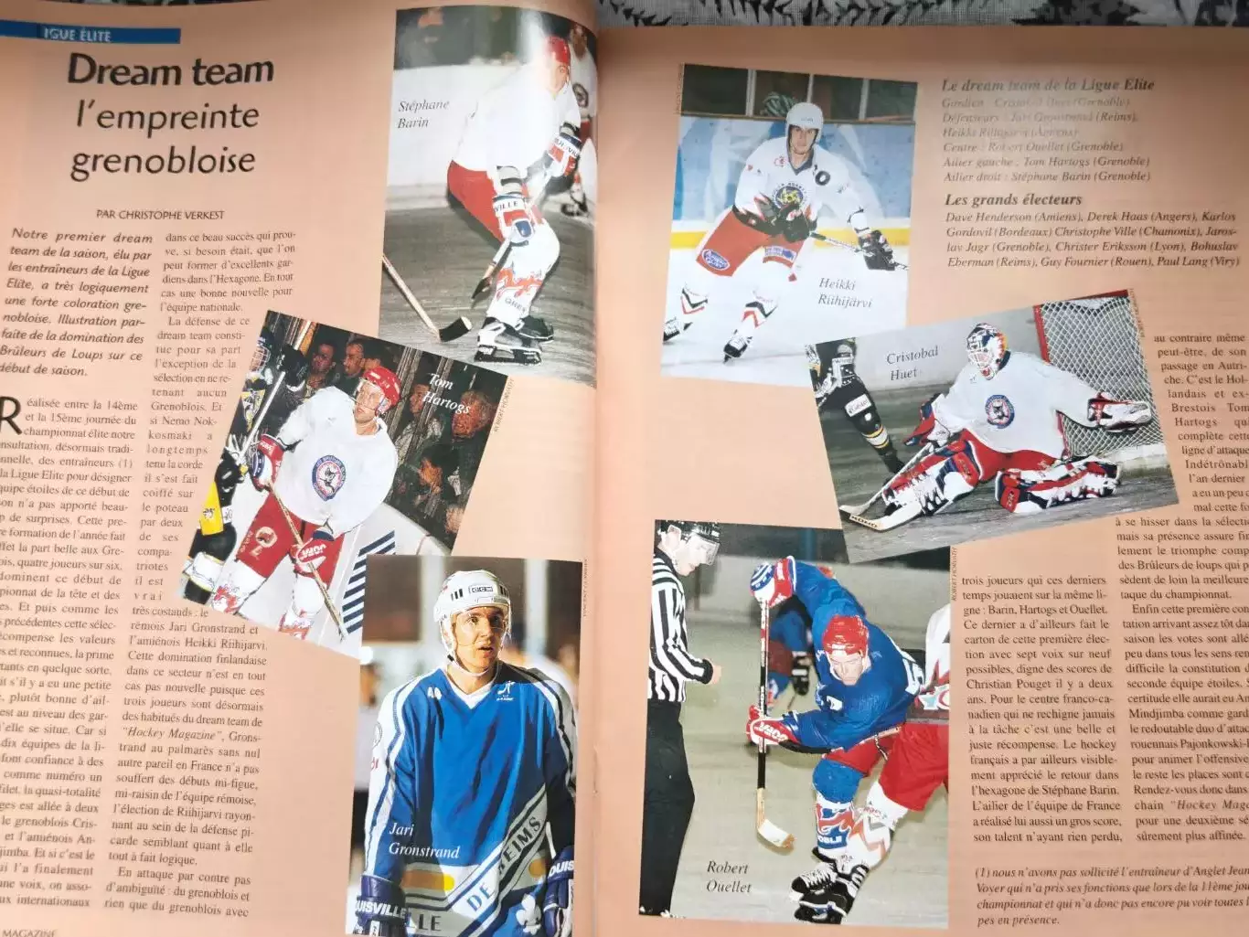 ЖУРНАЛ ХОККЕЙ НХЛ 1997 NHL HOCKEY MAGAZINE #22 POSTER 5