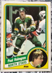 ХОККЕЙ КАРТОЧКА НХЛ O-PEE-CHEE 1984-85 NHL PAUL HOLMGREN MINNESOTA #100