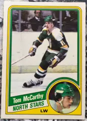 ХОККЕЙ КАРТОЧКА НХЛ O-PEE-CHEE 1984-85 NHL TOM MCCARTHY MINNESOTA #103