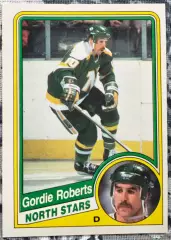 ХОККЕЙ КАРТОЧКА НХЛ O-PEE-CHEE 1984-85 NHL GORDIE ROBERTS MINNESOTA #107