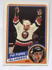 ХОККЕЙ КАРТОЧКА НХЛ O-PEE-CHEE 1984-85 NHL PAT FLATLEY ISLANDERS #124