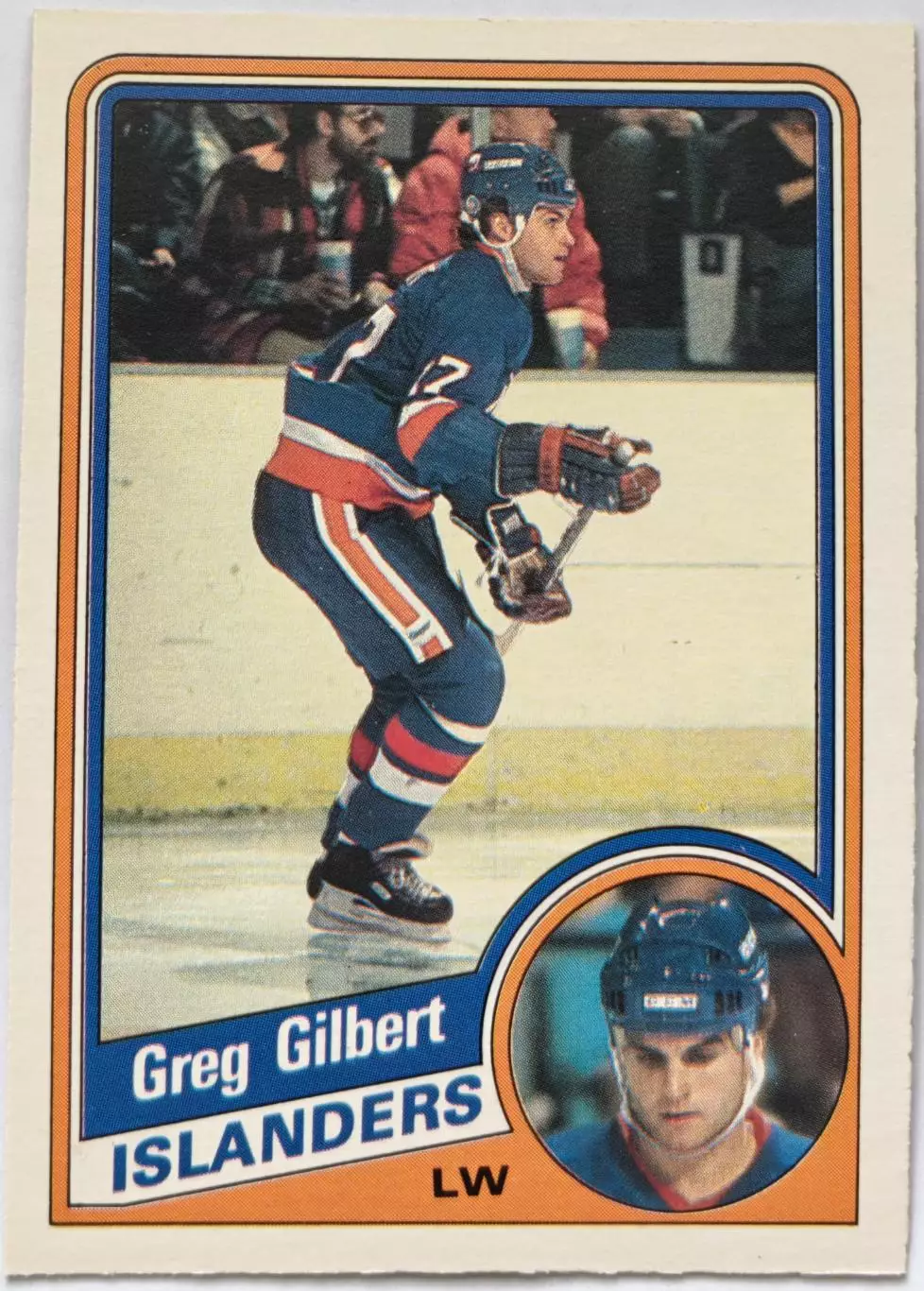 ХОККЕЙ КАРТОЧКА НХЛ O-PEE-CHEE 1984-85 NHL GREG GILBERT ISLANDERS #125