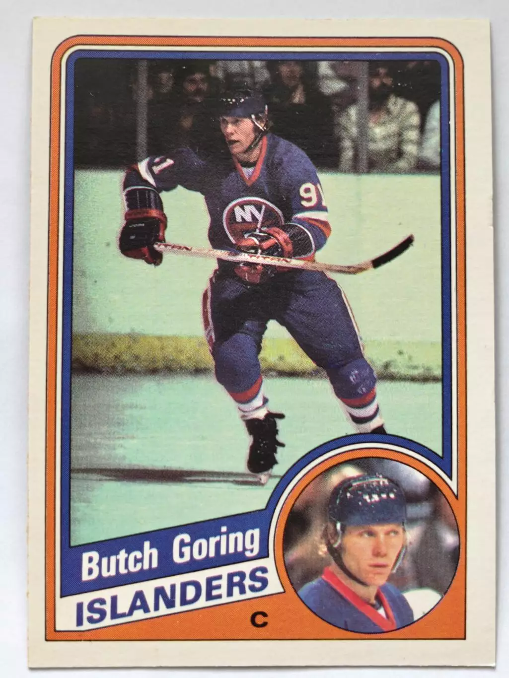 ХОККЕЙ КАРТОЧКА НХЛ O-PEE-CHEE 1984-85 NHL BUTCH GORING ISLANDERS #127 2