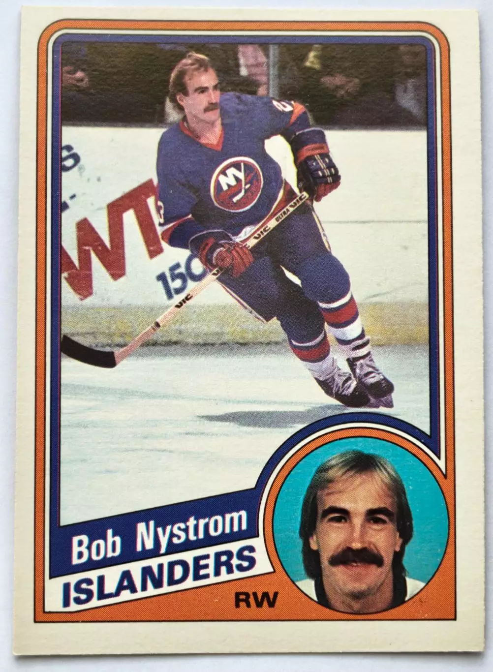ХОККЕЙ КАРТОЧКА НХЛ O-PEE-CHEE 1984-85 NHL BOB NYSTRON ISLANDERS #132