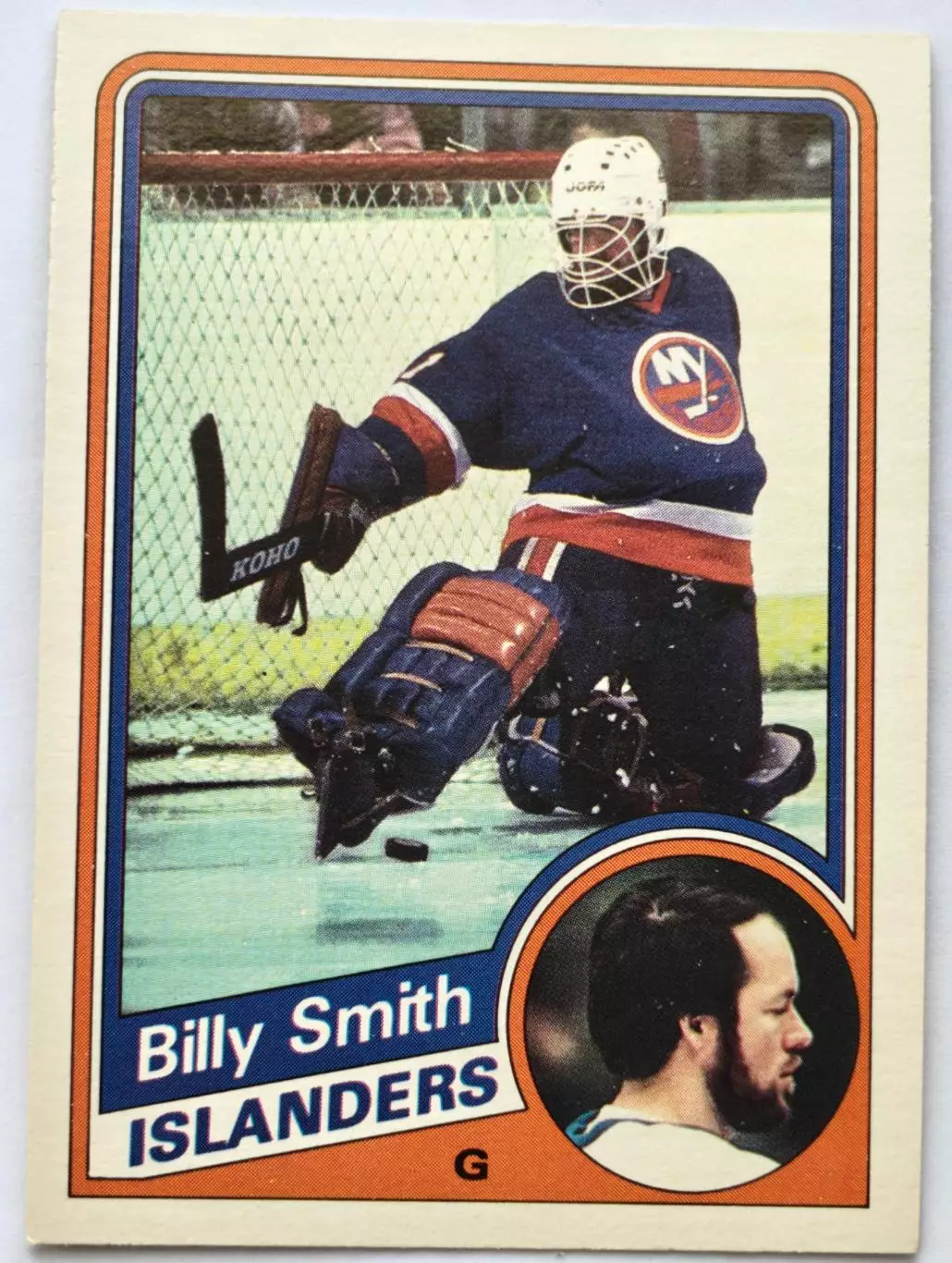 ХОККЕЙ КАРТОЧКА НХЛ O-PEE-CHEE 1984-85 NHL BILLY SMITH ISLANDERS #135
