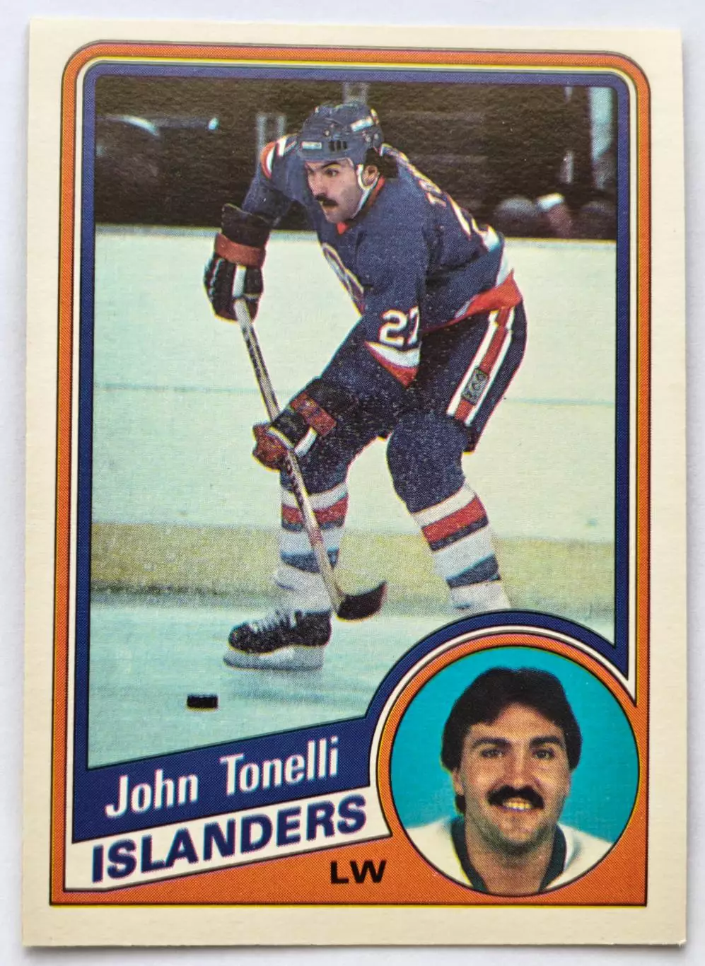 ХОККЕЙ КАРТОЧКА НХЛ O-PEE-CHEE 1984-85 NHL JOHN TONELLI ISLANDERS #138