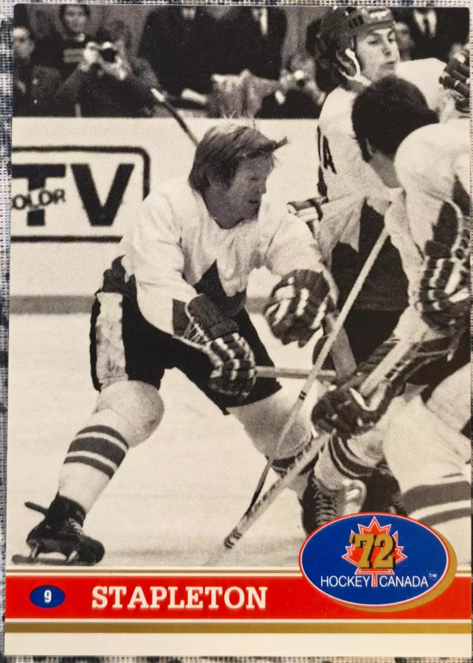 ХОККЕЙ КАРТОЧКА НХЛ NHL СССР КАНАДА 1972 СУПЕРСЕРИЯ USSR CANADA #09 2