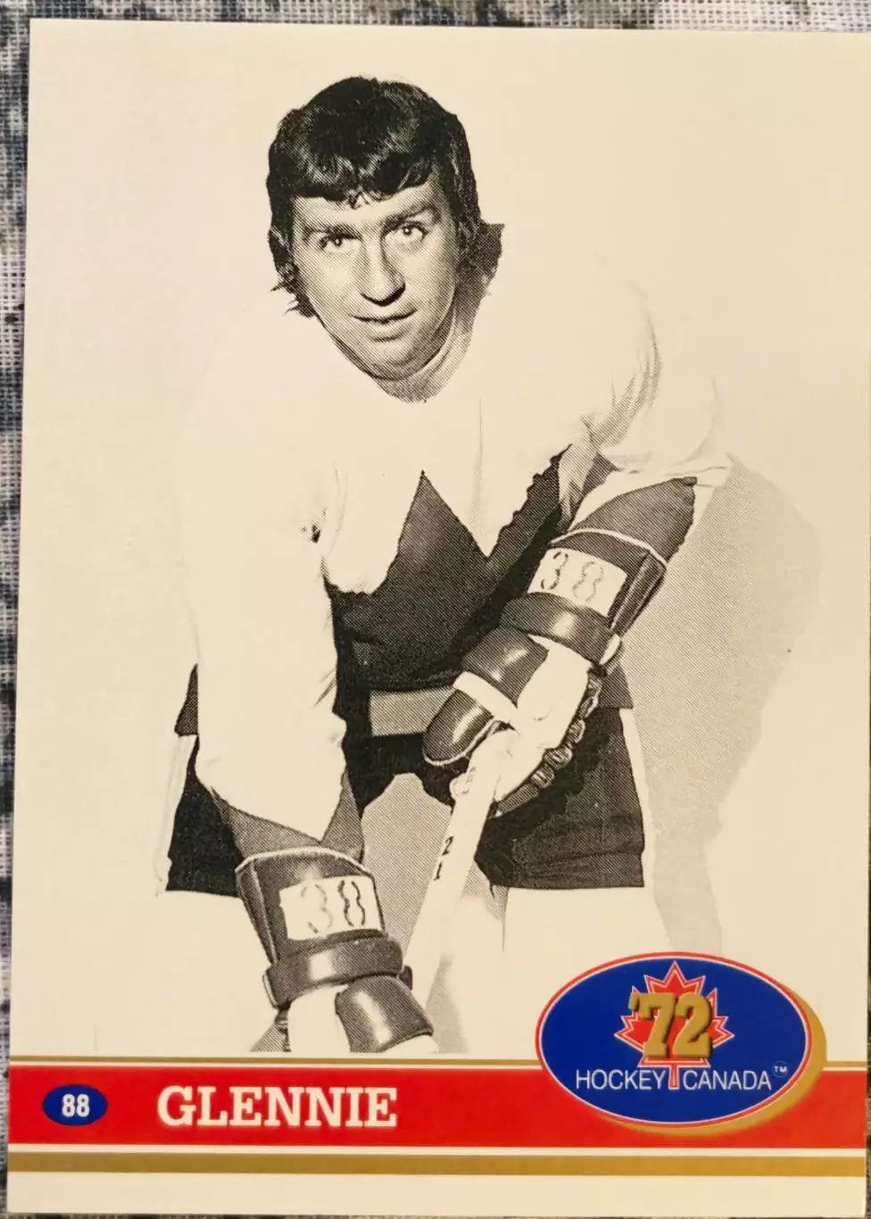 ХОККЕЙ КАРТОЧКА НХЛ NHL СССР КАНАДА 1972 СУПЕРСЕРИЯ USSR CANADA #88 4