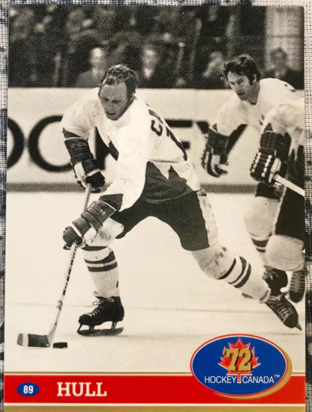 ХОККЕЙ КАРТОЧКА НХЛ NHL СССР КАНАДА 1972 СУПЕРСЕРИЯ USSR CANADA #89 2