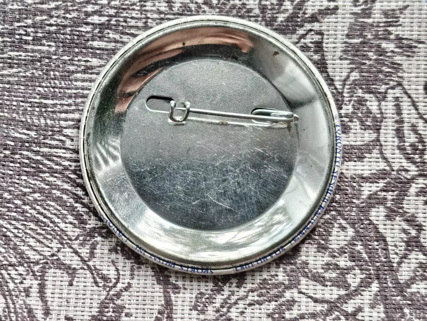 ЗНАЧОК ХОККЕЙ НХЛ ТОРОНТО 150 ЛЕТNHL TORONTO 150 CELEBRATION BUTTON PIN 1