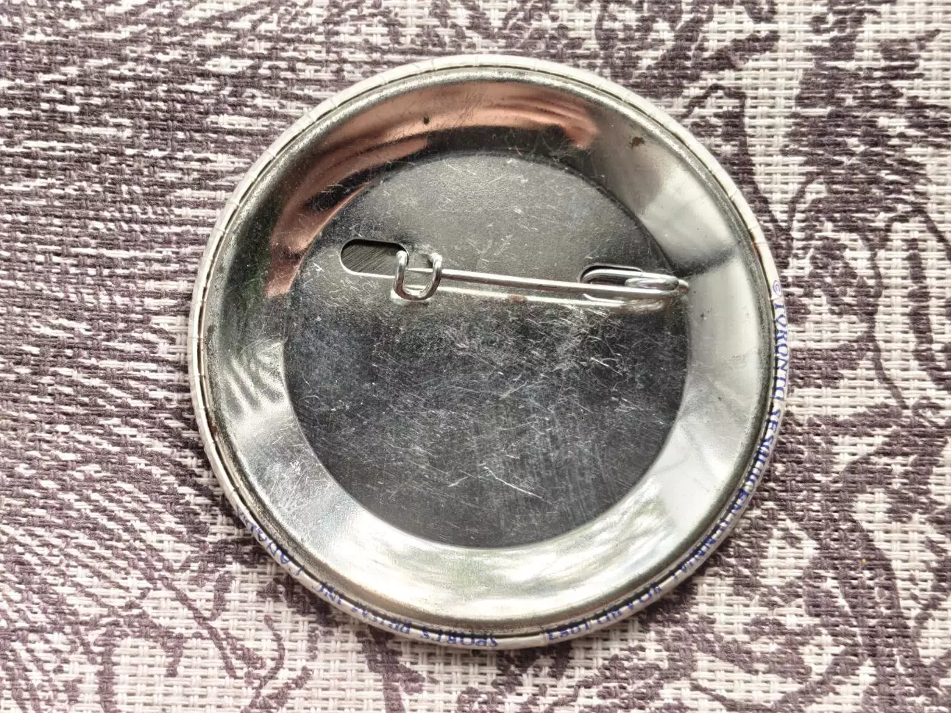 ЗНАЧОК ХОККЕЙ НХЛ ТОРОНТО 150 ЛЕТNHL TORONTO 150 CELEBRATION BUTTON PIN 3