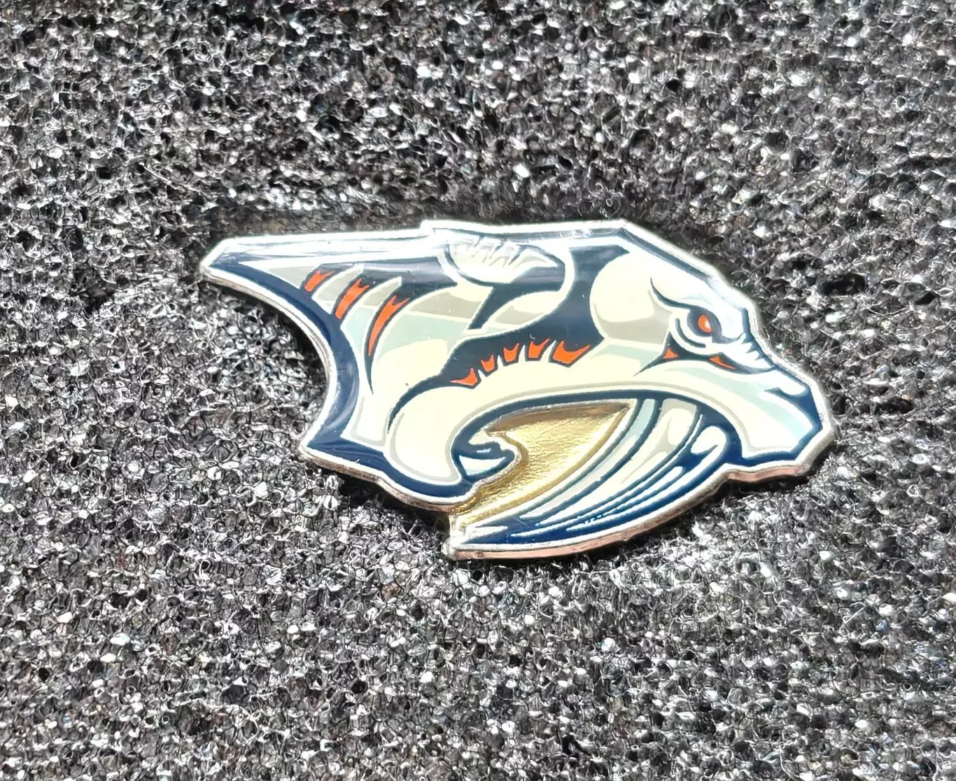 ХОККЕЙ ЗНАЧОK НХЛ НЭШВИЛЛ ПРЕДАТОРС 1995 NASHVILLE PREDATORS NHL COLLECTOR PIN 2