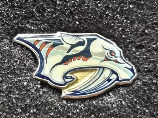 ХОККЕЙ ЗНАЧОK НХЛ НЭШВИЛЛ ПРЕДАТОРС 1995 NASHVILLE PREDATORS NHL COLLECTOR PIN