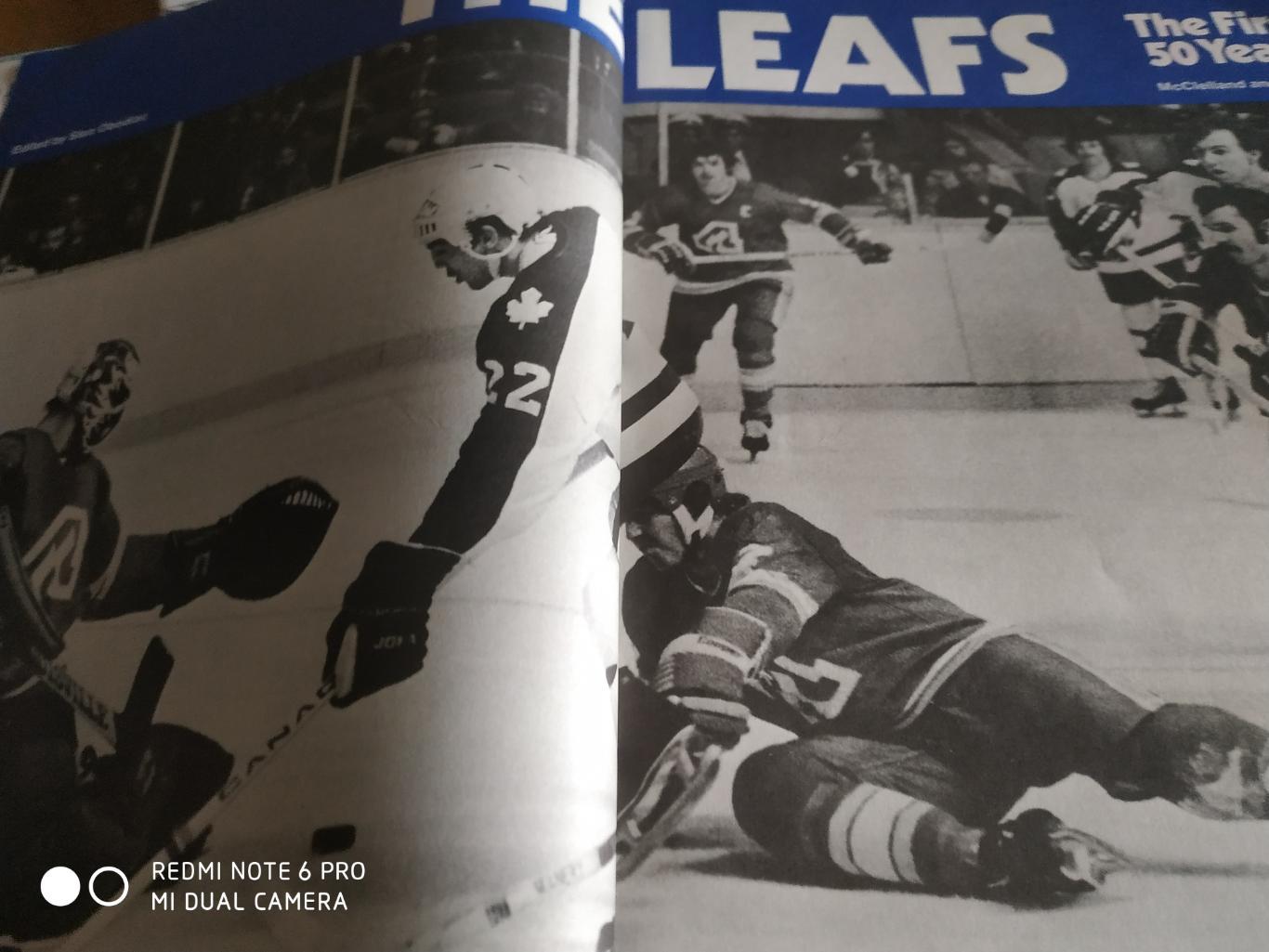 ХОККЕЙ КНИГА НХЛ NHL THE LEAFS THE FIRST 50 YEARS 1977 1