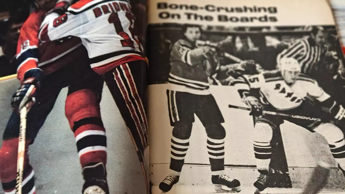 ХОККЕЙ ЖУРНАЛ НХЛ HOCKEY STARS 1985 FEB 6