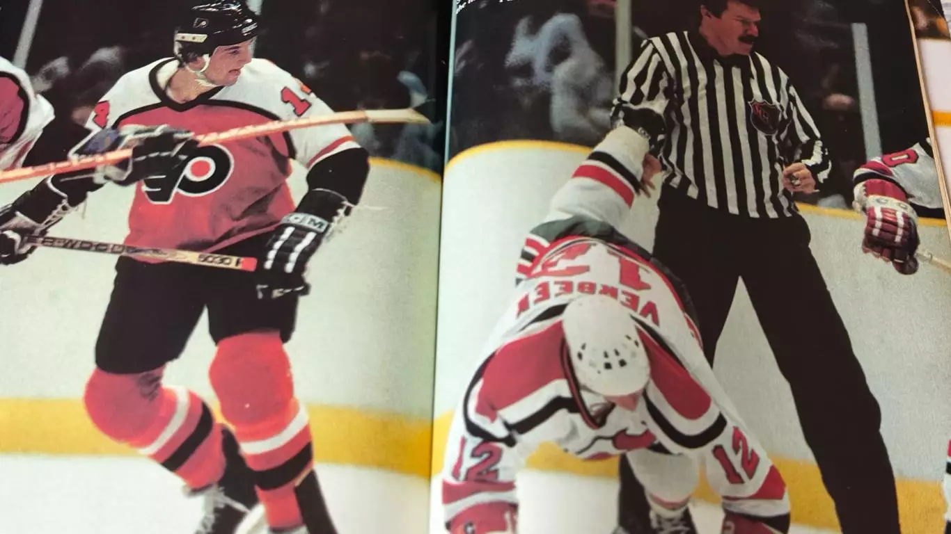 ХОККЕЙ ЖУРНАЛ НХЛ HOCKEY STARS 1985 FEB 7