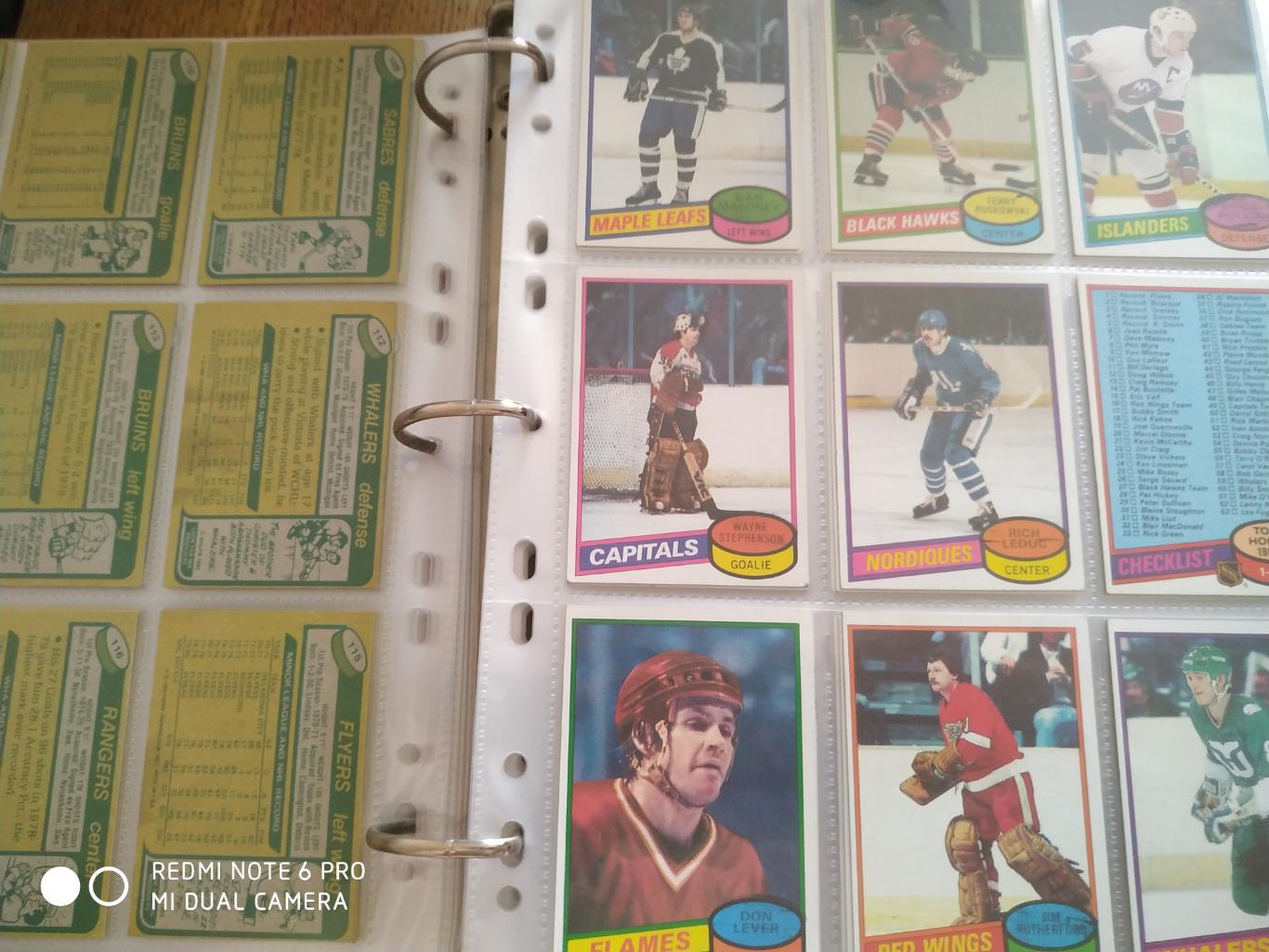 ХОККЕЙ НАБОР КАРТОЧЕК НХЛ NHL 1980-81 TOPPS HOCKEY CARD COMPLETE SET 1-264 2