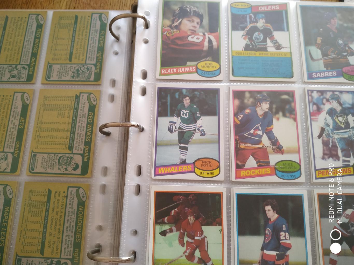 ХОККЕЙ НАБОР КАРТОЧЕК НХЛ NHL 1980-81 TOPPS HOCKEY CARD COMPLETE SET 1-264 4