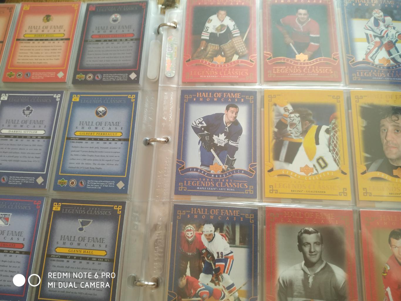 ХОККЕЙ КАРТОЧКИ НХЛ NHL 2004-05 UPPER DECK LEGENDS CLASSIC HOCKEY CARD SET 1-100 6