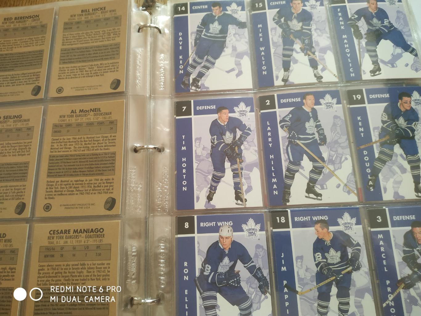 ХОККЕЙ НАБОР КАРТОЧЕК НХЛ 1995-96 PARHURST 66-67 HOCKEY CARD COMPLETE SET 1-150 4