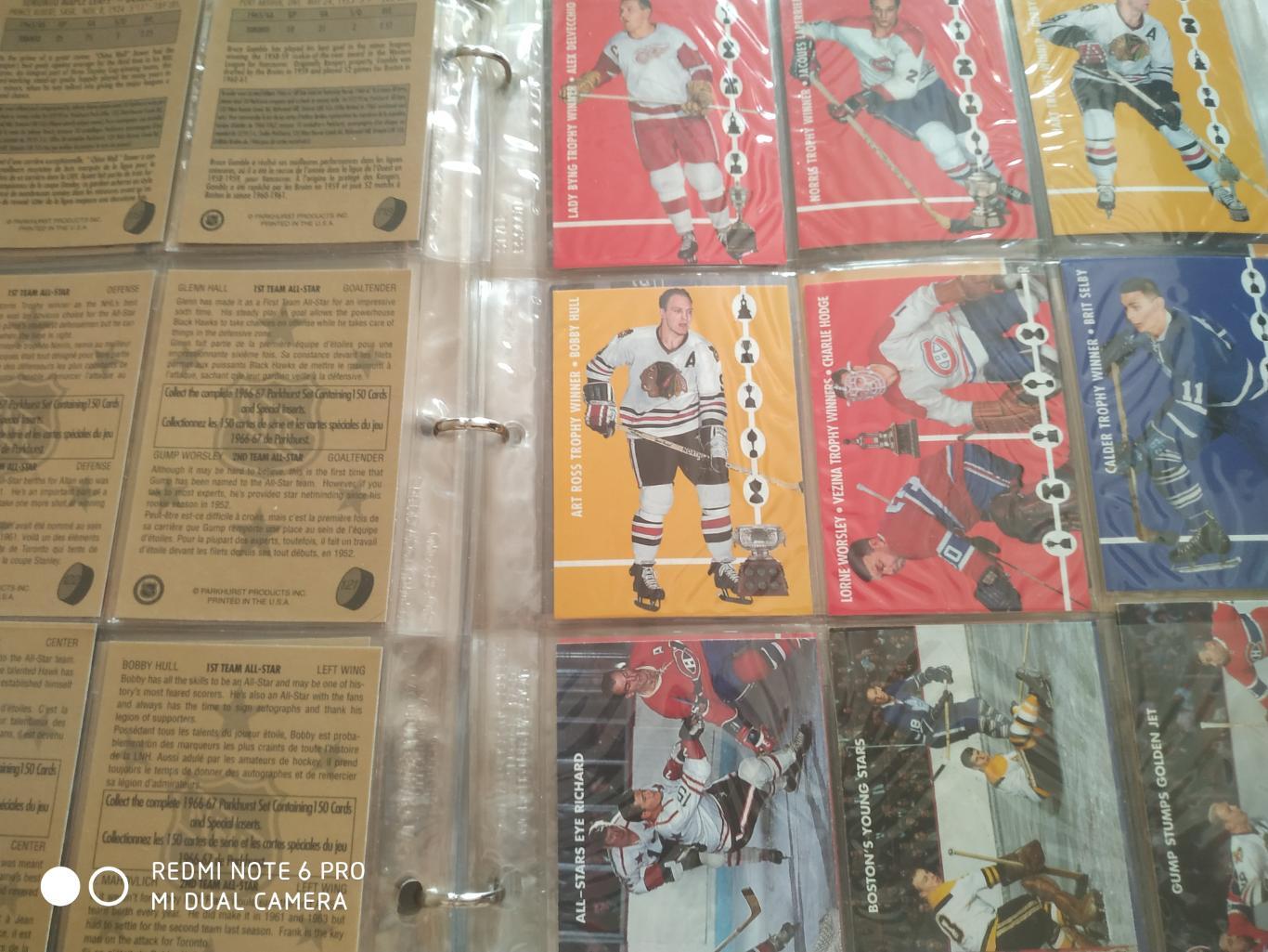 ХОККЕЙ НАБОР КАРТОЧЕК НХЛ 1995-96 PARHURST 66-67 HOCKEY CARD COMPLETE SET 1-150 6
