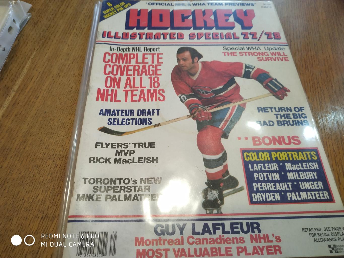 ХОККЕЙ ЖУРНАЛ НХЛ NHL 1977-78 HOCKEY ILLUSTRATED SPECIAL