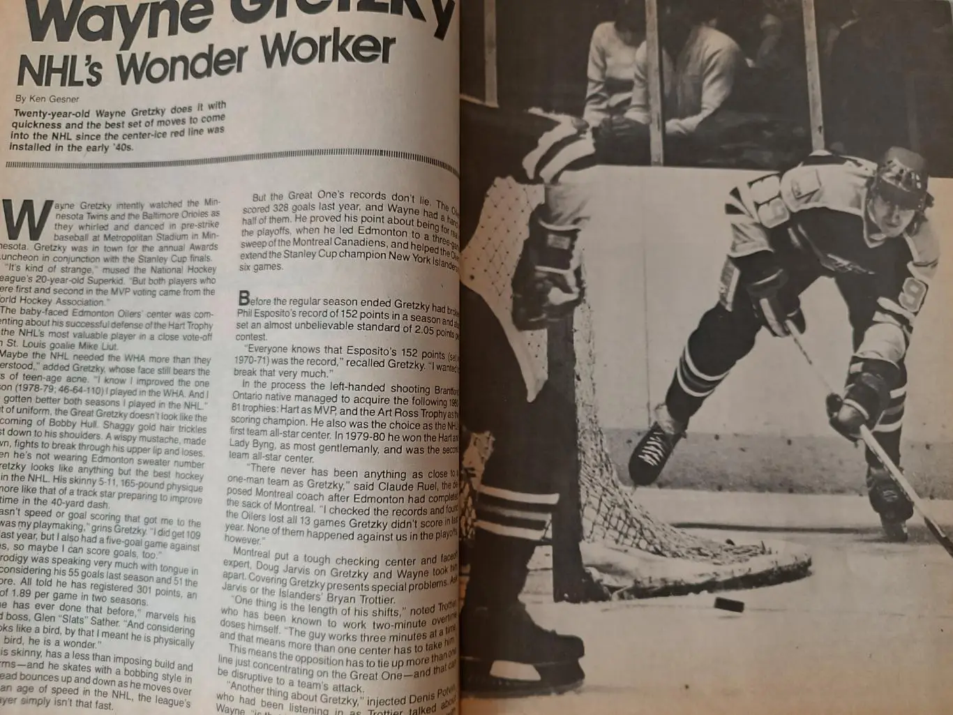 ХОККЕЙ ЖУРНАЛ НХЛ NHL 1981-82 HOCKEY ILLUSTRATED SPECIAL 4
