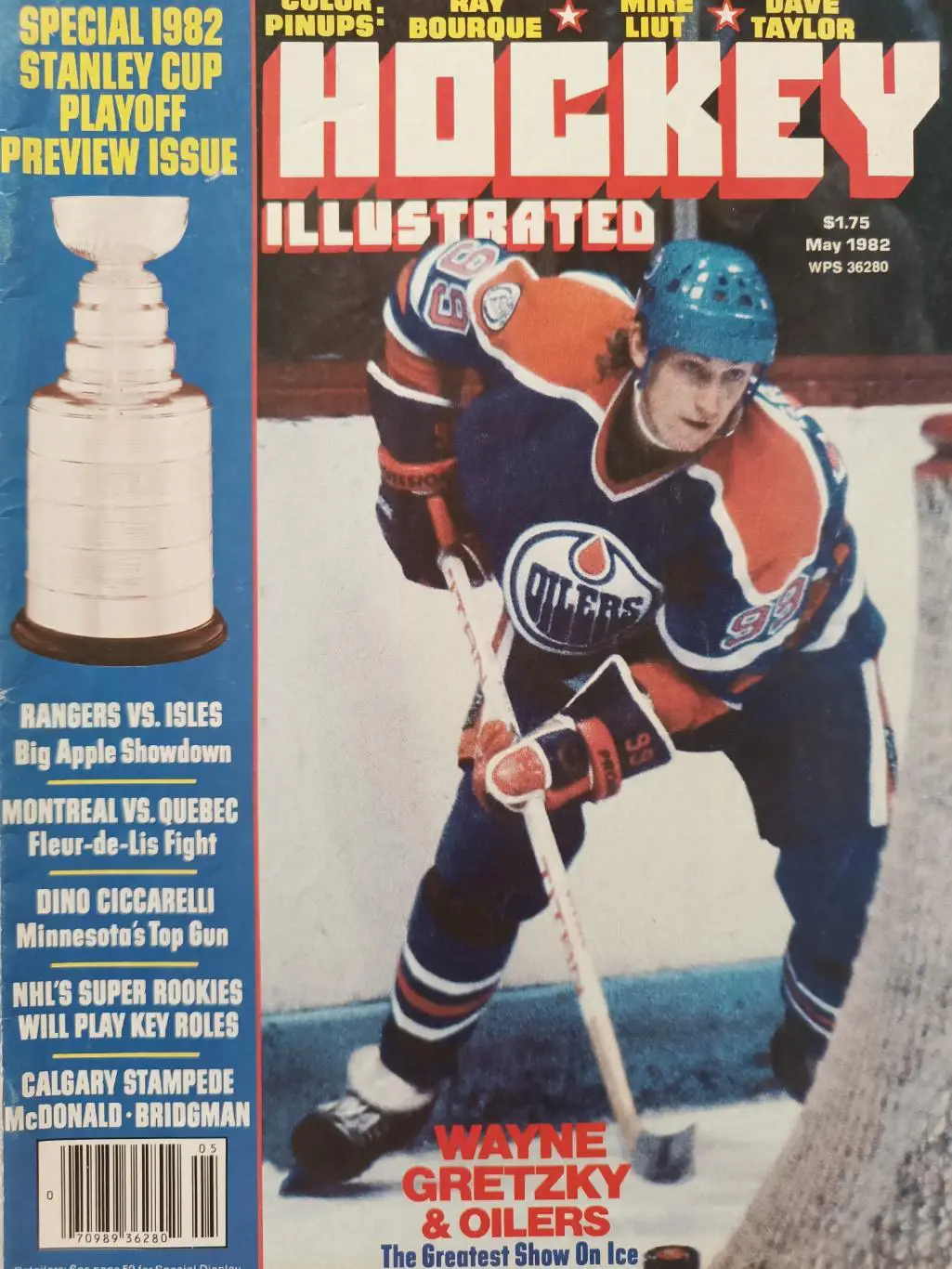 ХОККЕЙ ЖУРНАЛ НХЛ NHL 1982 MAY HOCKEY ILLUSTRATED SPECIAL STANLEY CUP Gretzky