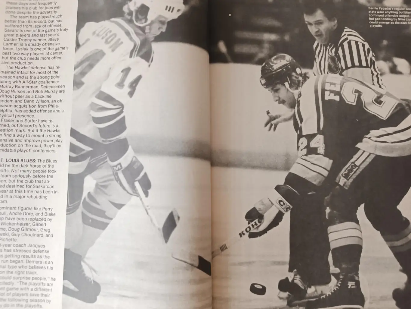 ХОККЕЙ ЖУРНАЛ НХЛ NHLMAY 1984 HOCKEY ILLUSTRATED SPECIAL 3