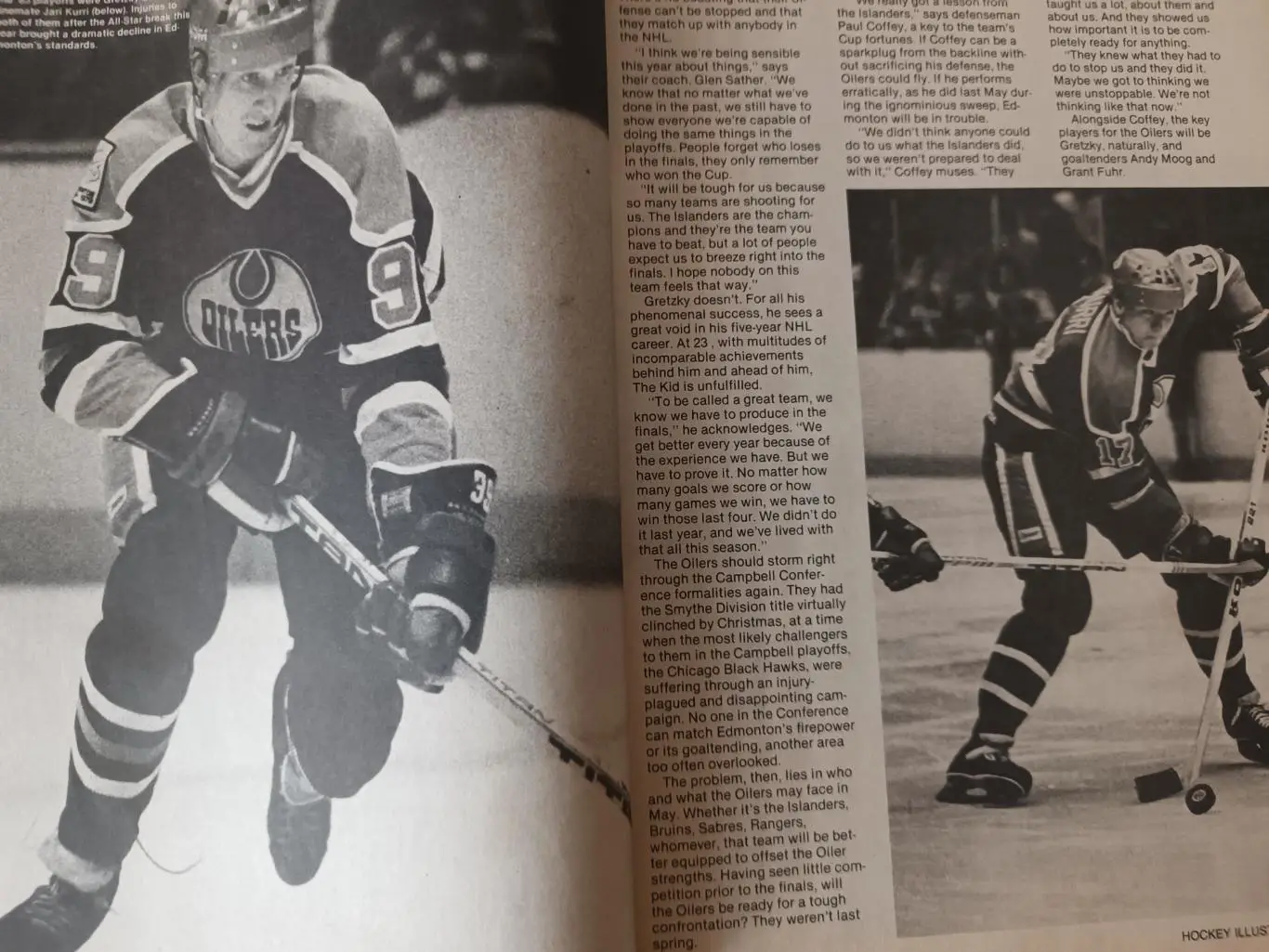 ХОККЕЙ ЖУРНАЛ НХЛ NHLMAY 1984 HOCKEY ILLUSTRATED SPECIAL 4