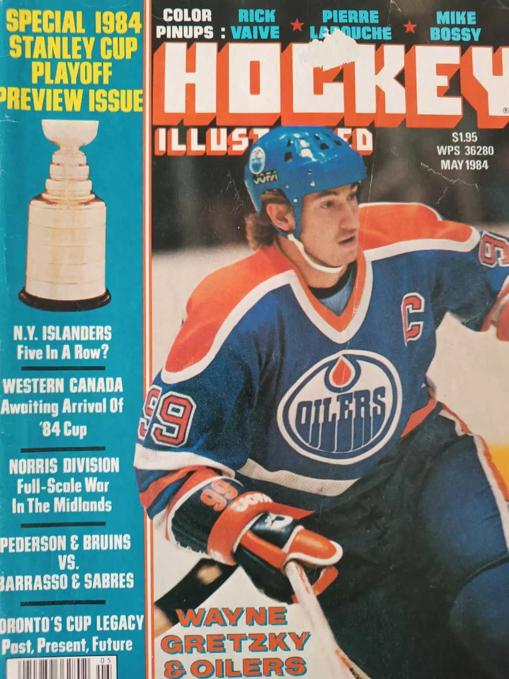 ХОККЕЙ ЖУРНАЛ НХЛ NHLMAY 1984 HOCKEY ILLUSTRATED SPECIAL