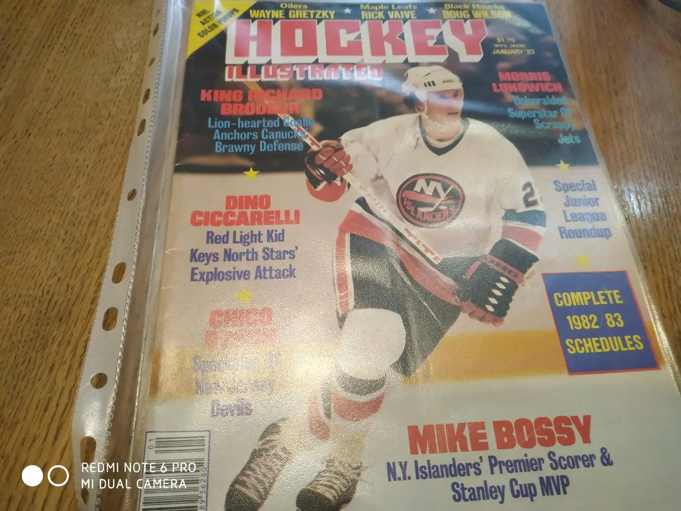 ХОККЕЙ ЖУРНАЛ НХЛ NHL 1983 JANUARY HOCKEY ILLUSTRATED