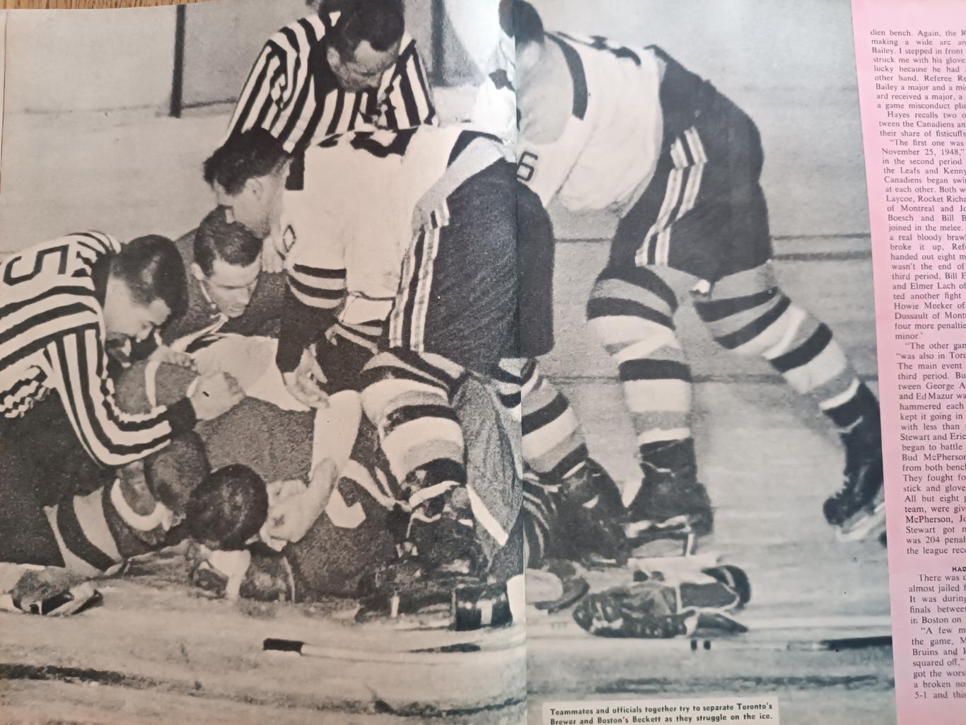 ЖУРНАЛ ХОККИ ИЛЛЮСТРЭЙТЕД НХЛ NOV. 1962 NHL HOCKEY ILLUSTRATED VOL.1 #10 3