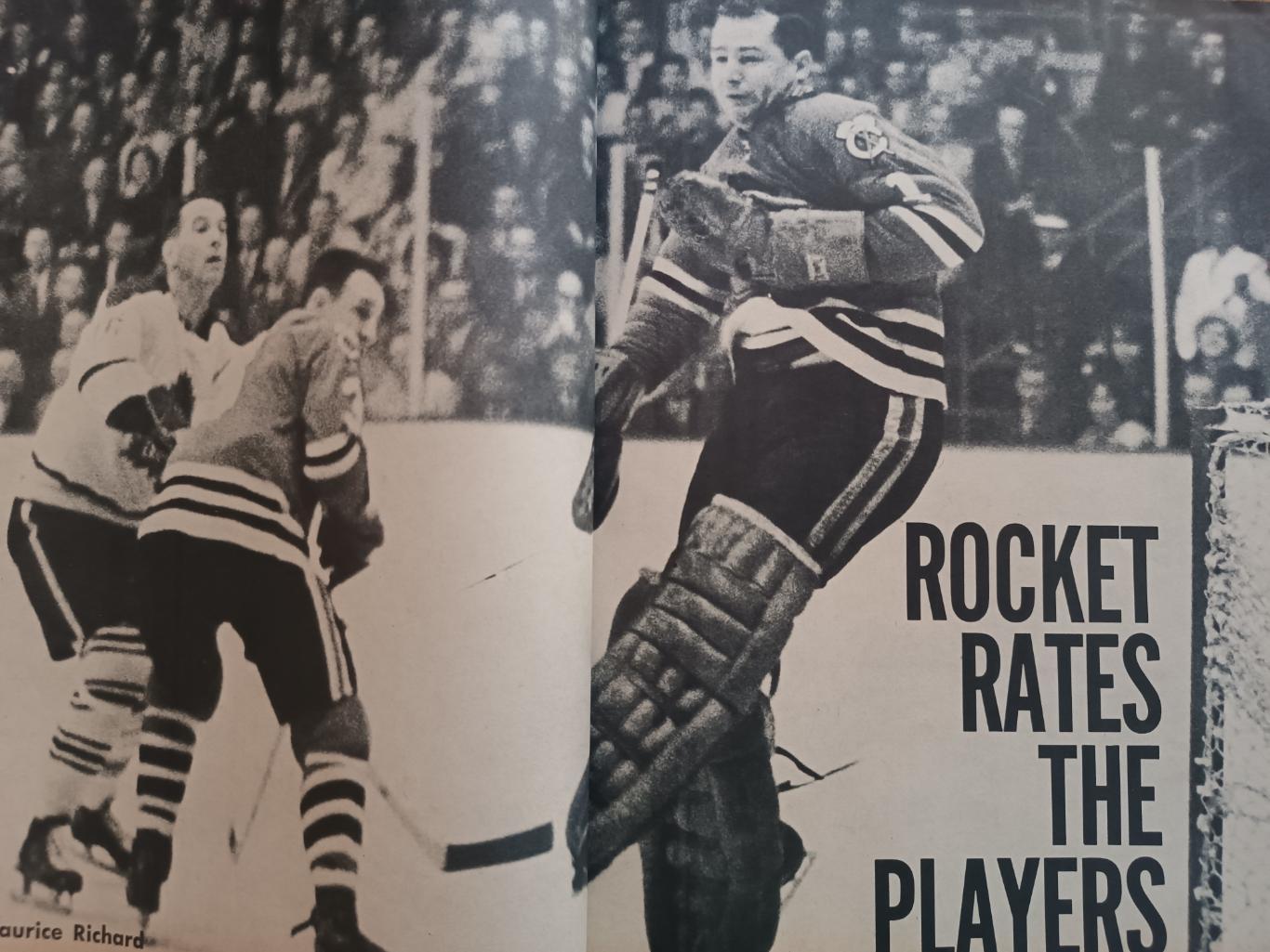 ЖУРНАЛ ХОККИ ИЛЛЮСТРЭЙТЕД НХЛ NOV. 1962 NHL HOCKEY ILLUSTRATED VOL.1 #10 5