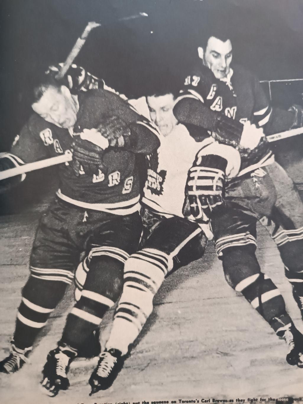 ЖУРНАЛ ХОККИ ИЛЛЮСТРЭЙТЕД НХЛ NOV. 1962 NHL HOCKEY ILLUSTRATED VOL.1 #10 6