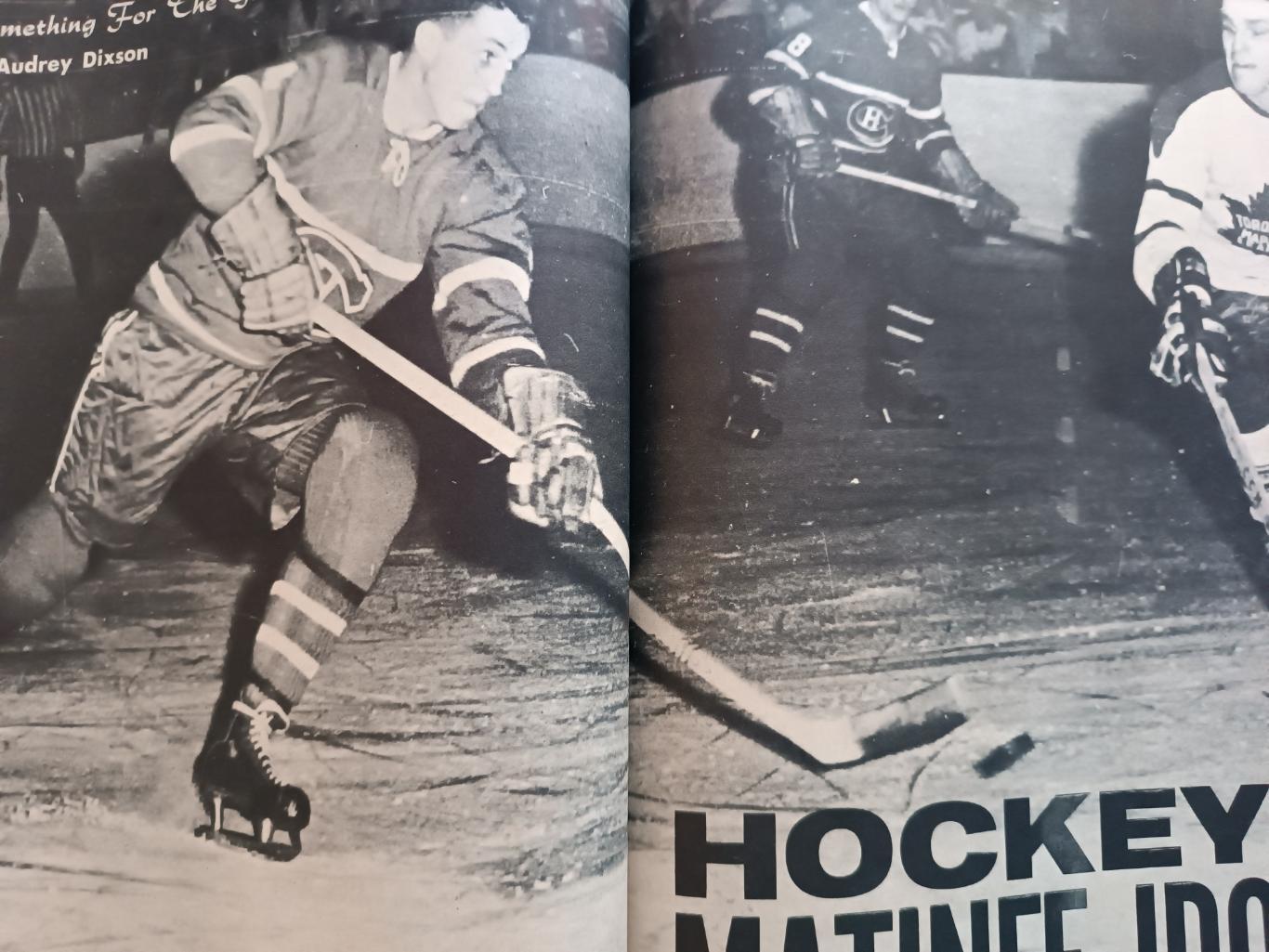 ЖУРНАЛ ХОККИ ИЛЛЮСТРЭЙТЕД НХЛ NOV. 1962 NHL HOCKEY ILLUSTRATED VOL.1 #10 7