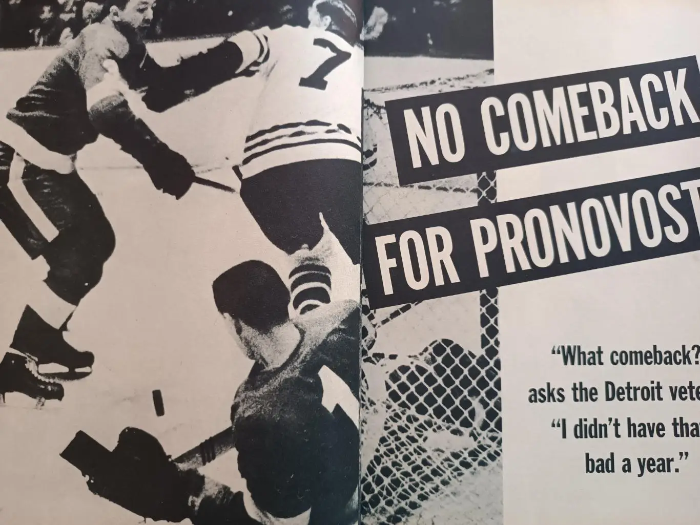 ЖУРНАЛ ХОККИ ИЛЛЮСТРЭЙТЕД НХЛ DEC. 1962 NHL HOCKEY ILLUSTRATED VOL.1 #11 3