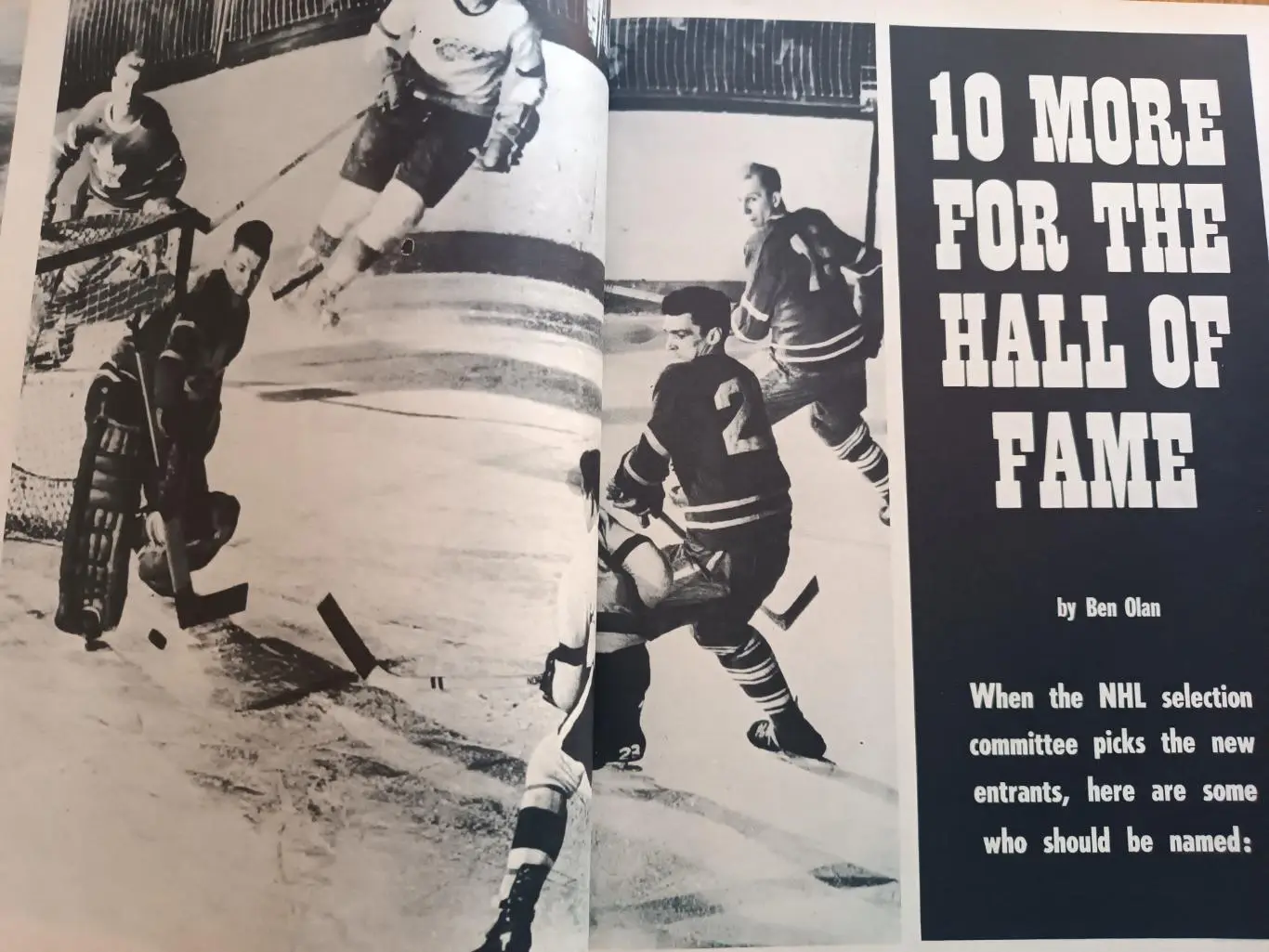 ЖУРНАЛ ХОККИ ИЛЛЮСТРЭЙТЕД НХЛ DEC. 1962 NHL HOCKEY ILLUSTRATED VOL.1 #11 5