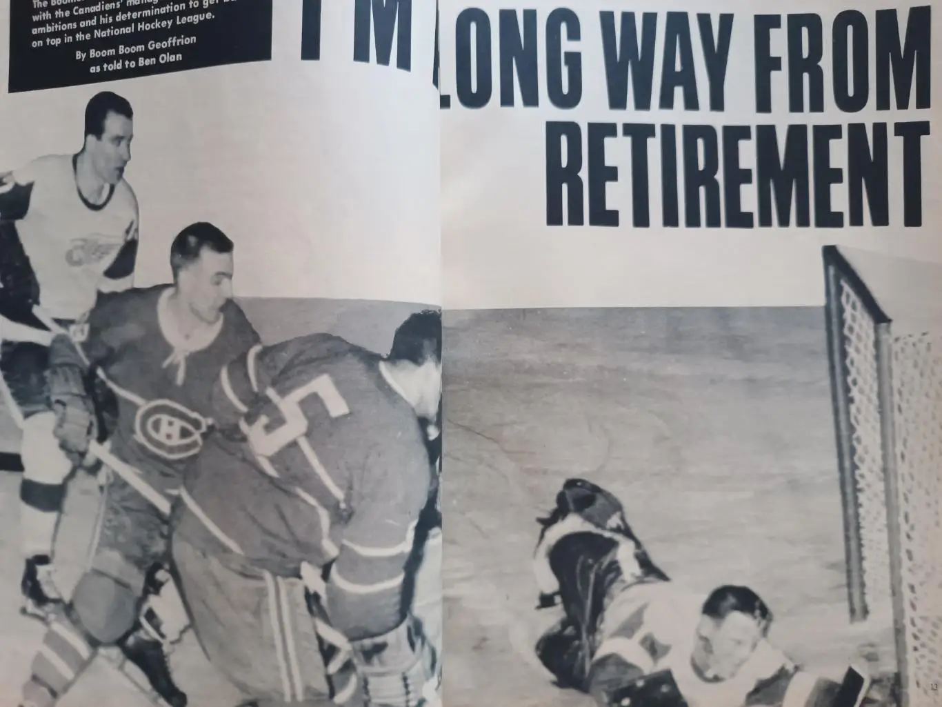 ХОККЕЙ ЖУРНАЛ НХЛ NHL 1964 JANUARY HOCKEY ILLUSTRATED 2