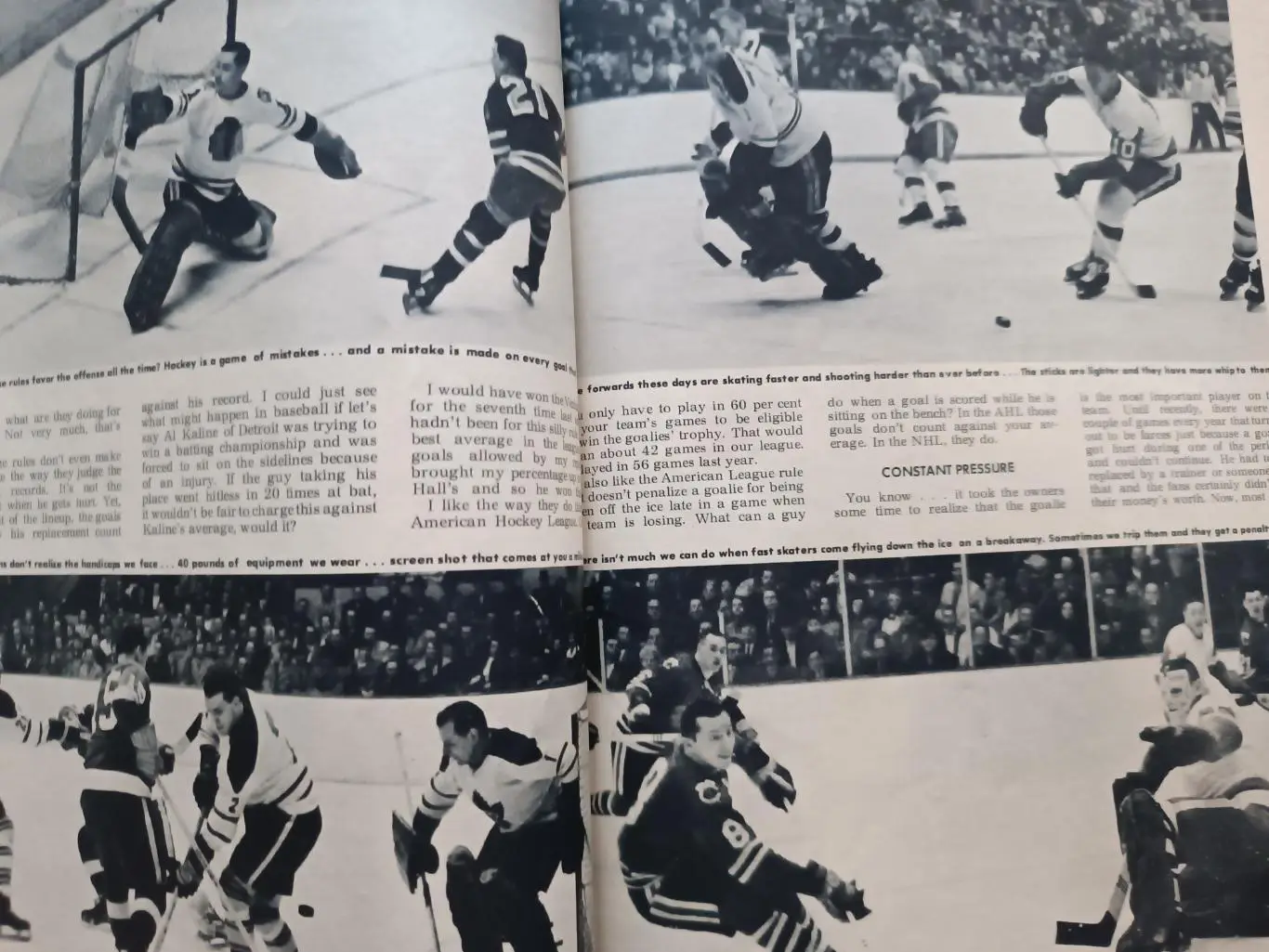 ХОККЕЙ ЖУРНАЛ НХЛ NHL 1964 JANUARY HOCKEY ILLUSTRATED 4
