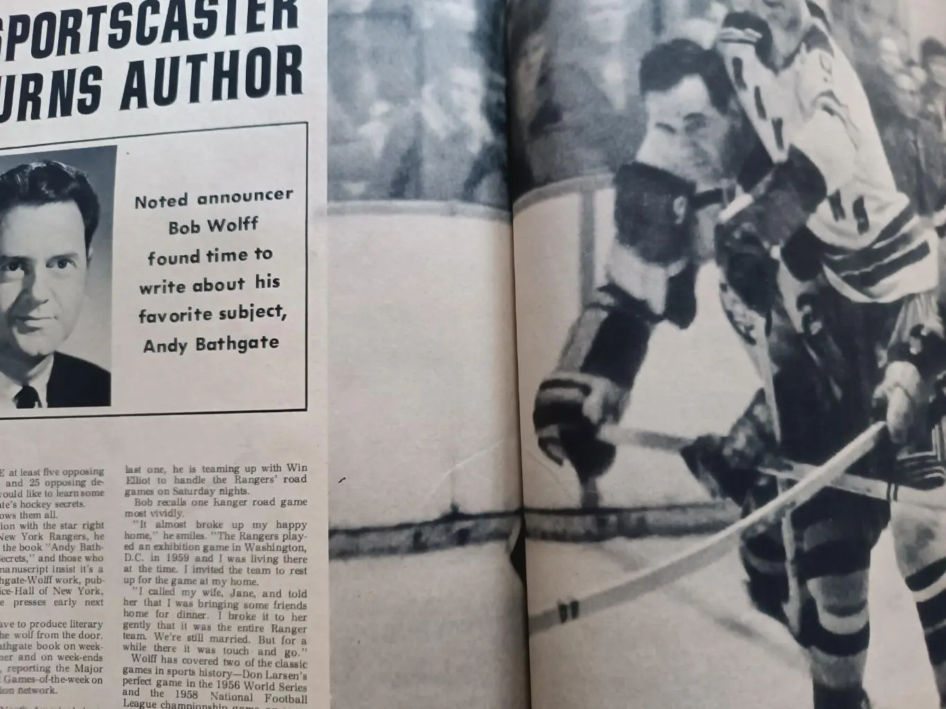 ХОККЕЙ ЖУРНАЛ НХЛ NHL 1964 JANUARY HOCKEY ILLUSTRATED 5