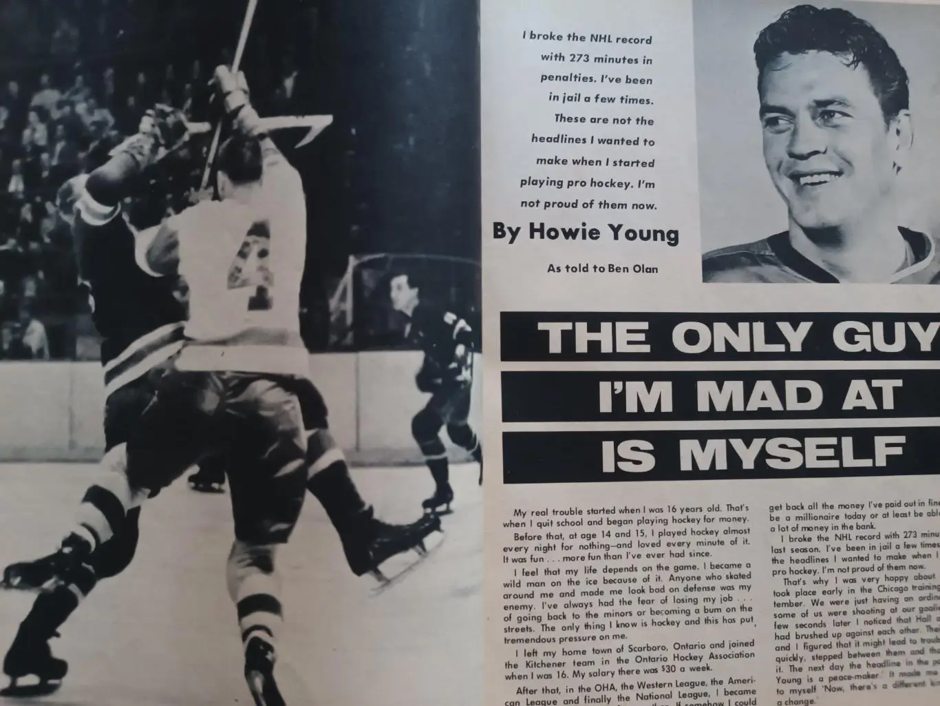 ХОККЕЙ ЖУРНАЛ НХЛ NHL 1964 MARCH HOCKEY ILLUSTRATED 2