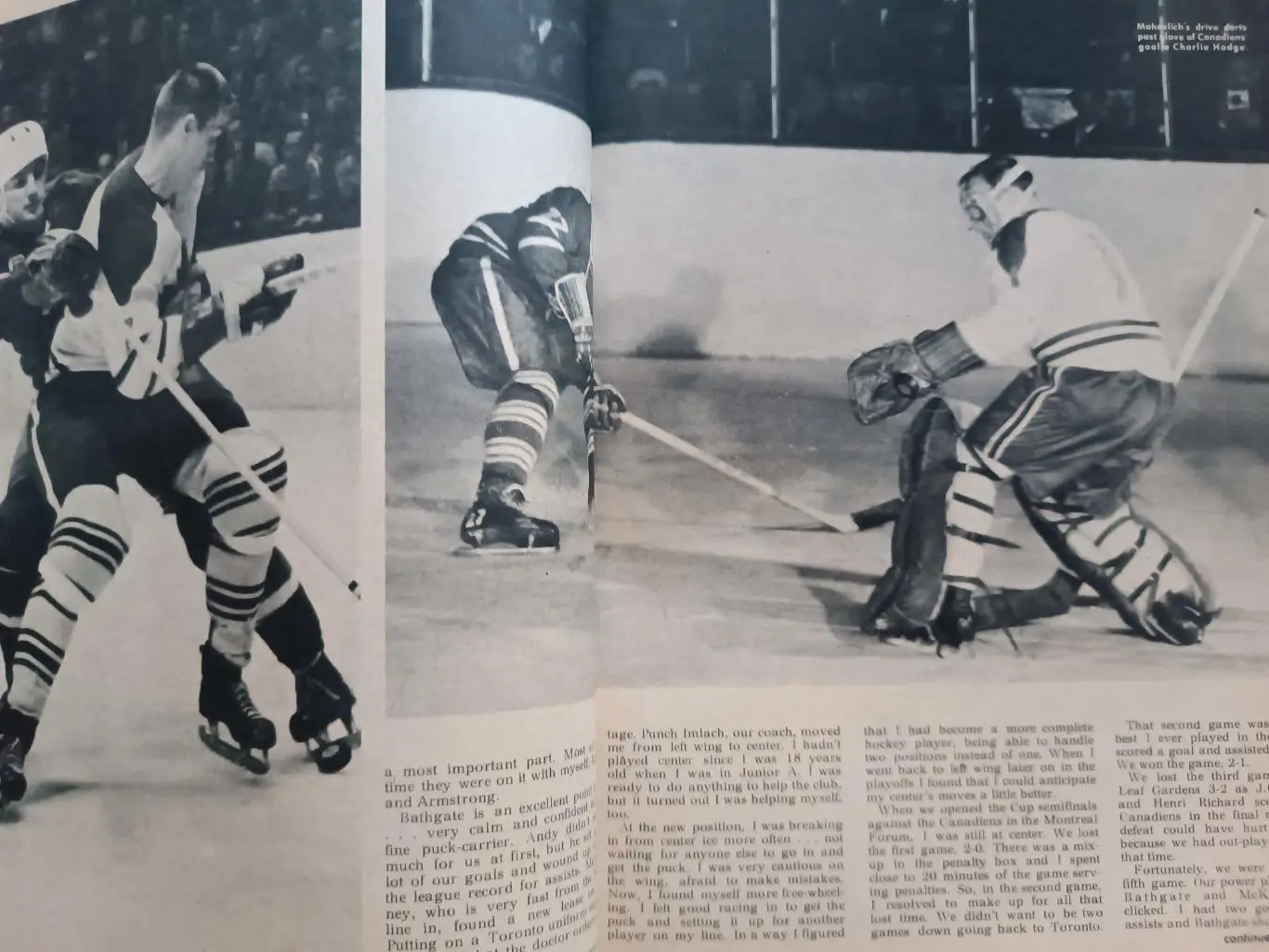 ХОККЕЙ ЖУРНАЛ НХЛ NHL 1964 DECEMBER HOCKEY ILLUSTRATED 3