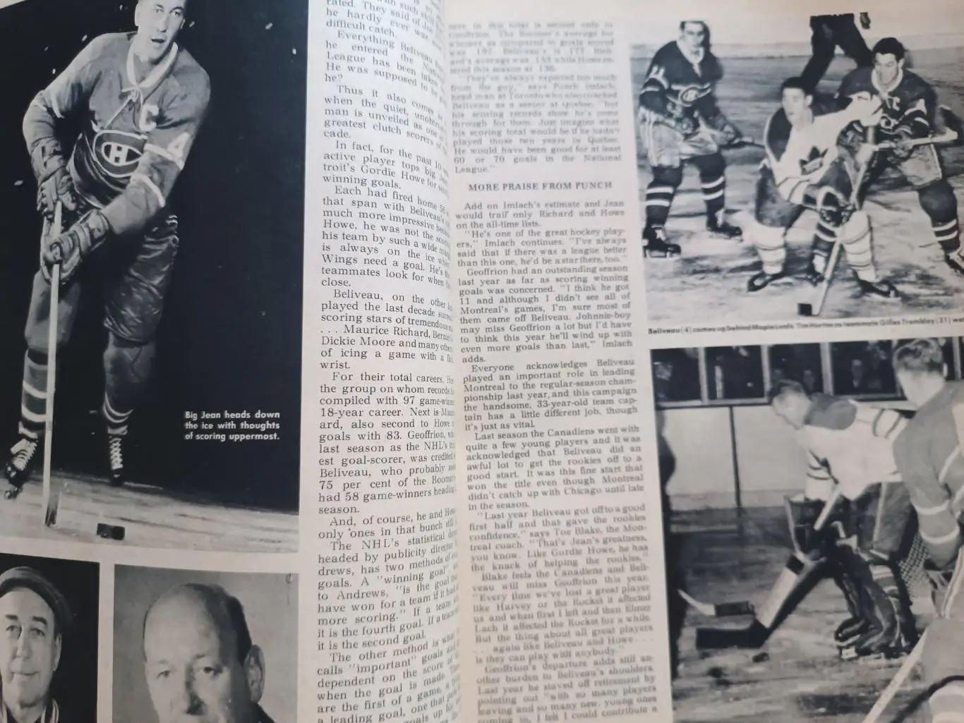 ХОККЕЙ ЖУРНАЛ НХЛ NHL 1965 JANUARY HOCKEY ILLUSTRATED 3