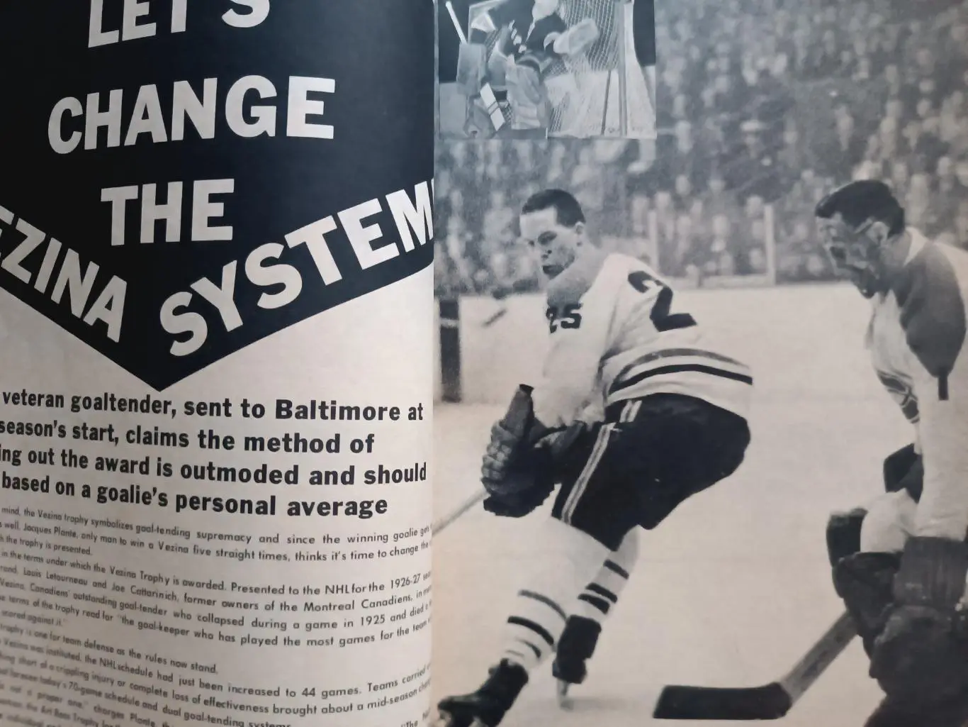 ХОККЕЙ ЖУРНАЛ НХЛ NHL 1965 JANUARY HOCKEY ILLUSTRATED 4