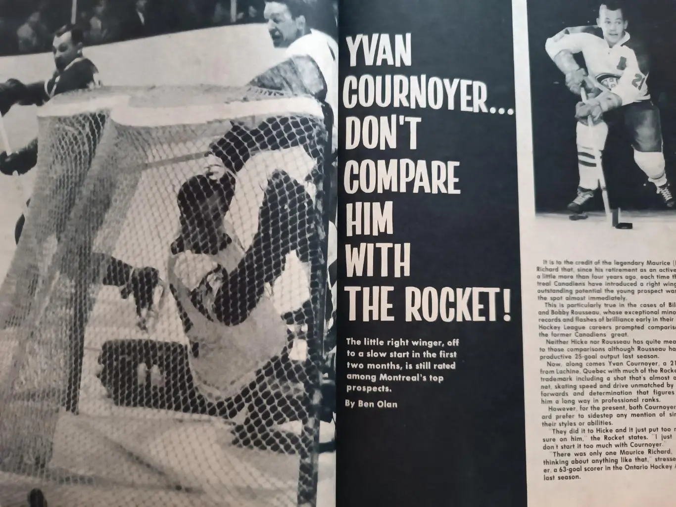 ХОККЕЙ ЖУРНАЛ НХЛ NHL 1965 FEBRUARY HOCKEY ILLUSTRATED 2