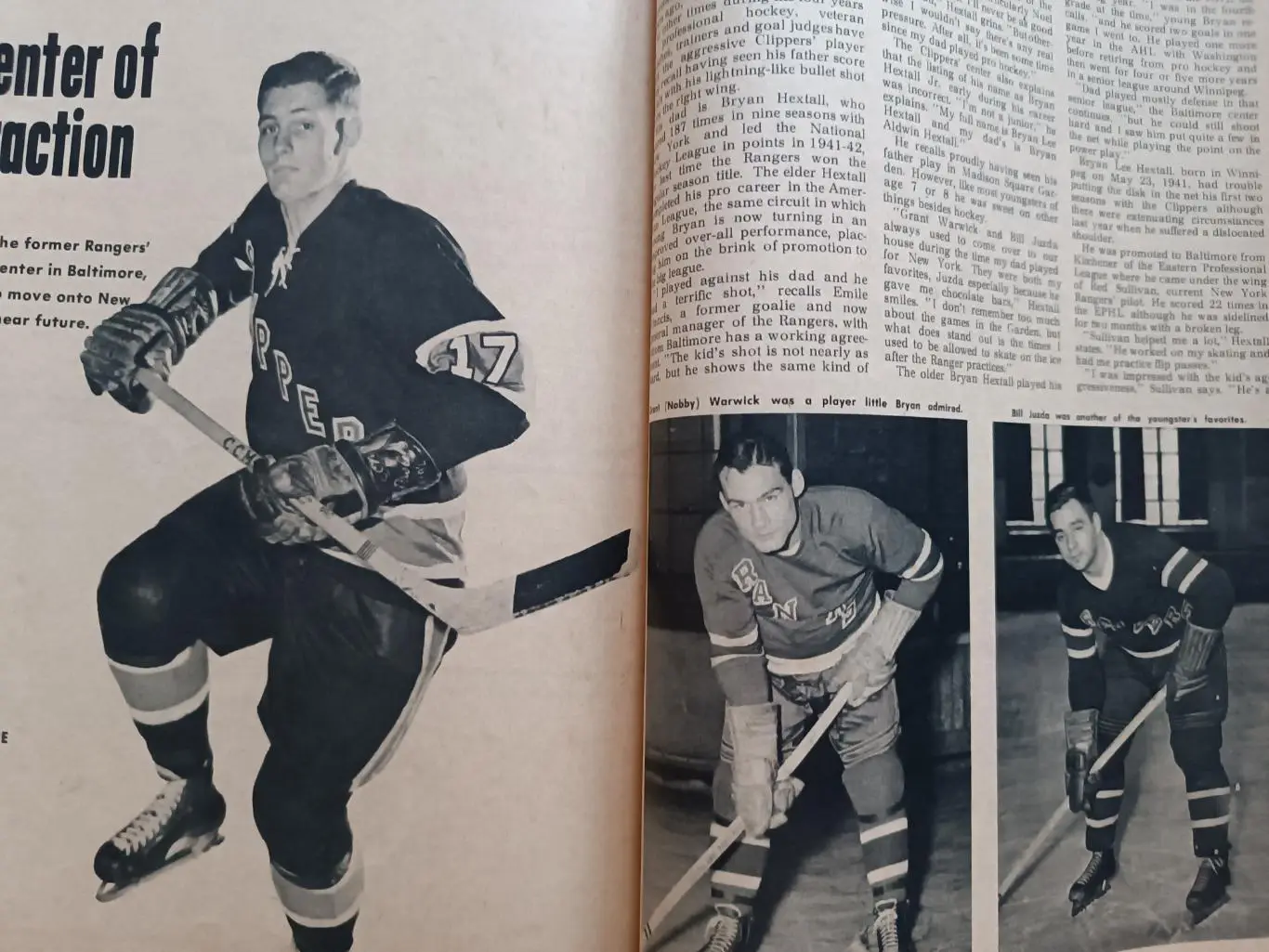 ХОККЕЙ ЖУРНАЛ НХЛ NHL 1965 APRIL HOCKEY ILLUSTRATED 6