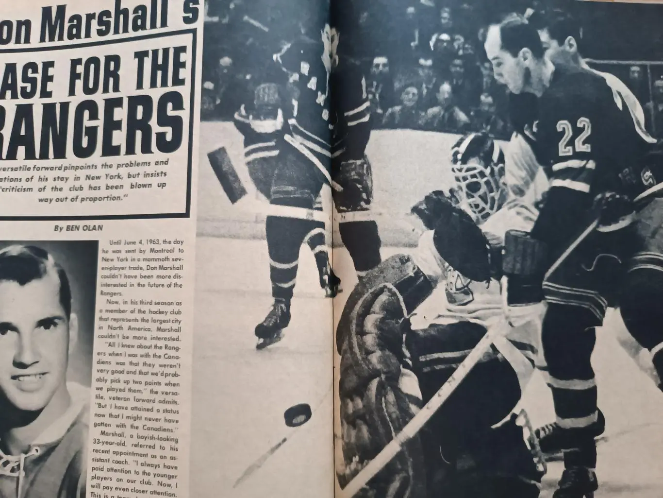 ХОККЕЙ ЖУРНАЛ НХЛ NHL 1965 DECEMBER HOCKEY ILLUSTRATED 4